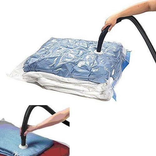 Bolsa Para Ropa Al Vacío Mediana Espacio Guardar Frazadas 0