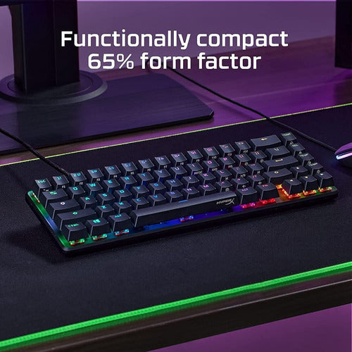 HyperX Alloy Origins 65 Mechanical Gaming Keyboard PBT RGB 3