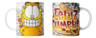 Kit Diseños Plantillas Tazas Garfield Sublimación M1 0