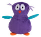 Zoobilee 32014 Plush Owl Dog Toy, Purple 0