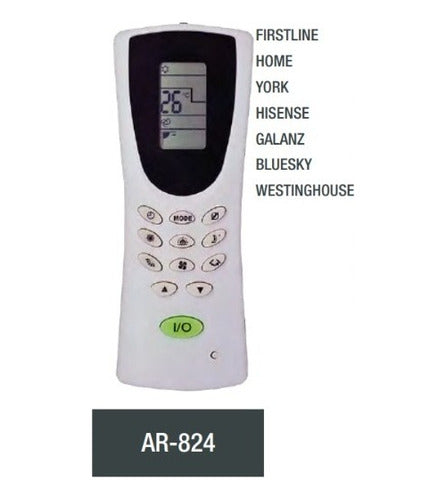 Galanz AR824 Air Conditioner Remote Control 1