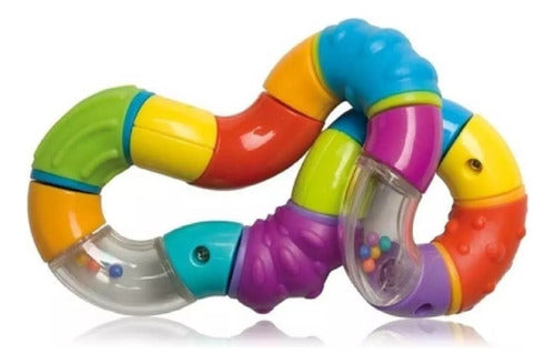 Mordillo Sonajero Articulado Twista Teether +6m Nuby 0