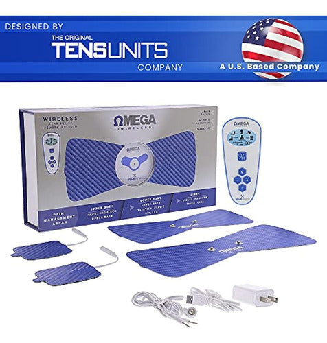 Unidad De Estimulación Muscular Tens Inalámbrica Omega Con C 1