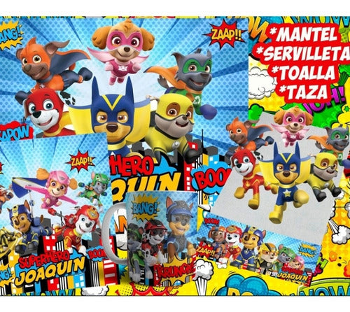 Set De Jardín Paw Patrol 2