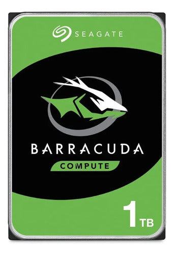 Seagate 1TB SATA 3 Barracuda 7200 RPM 64MB Hard Drive 3.5" 0