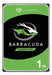 Seagate 1TB SATA 3 Barracuda 7200 RPM 64MB Hard Drive 3.5" 0