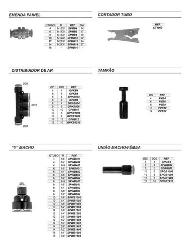 Reducción Macho 10 Mm A Tubo 6 Mm 5