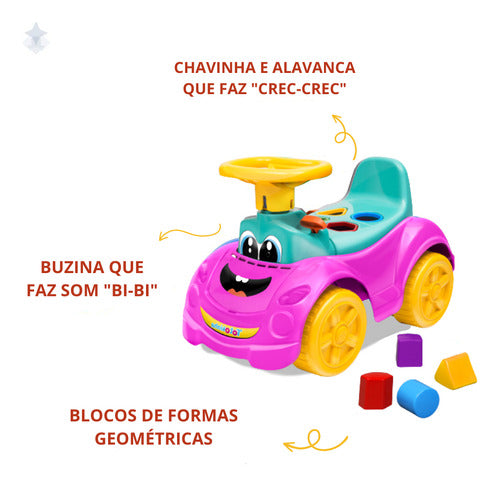 Triciclo Infantil Bebe Motoca Totokinha Toys 1