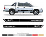 Adesivos Chevrolet S10 Faixas Lateral Par Imp324 Fge 1