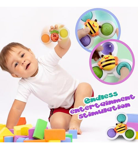 MagTimes Rotating Suction Toys, Spinning Toy 4