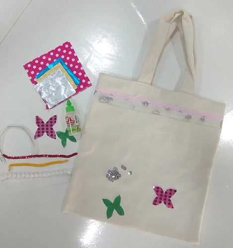 Kit De Arte Textil Bolso De Tela Personalizable - Ke Keres H 2