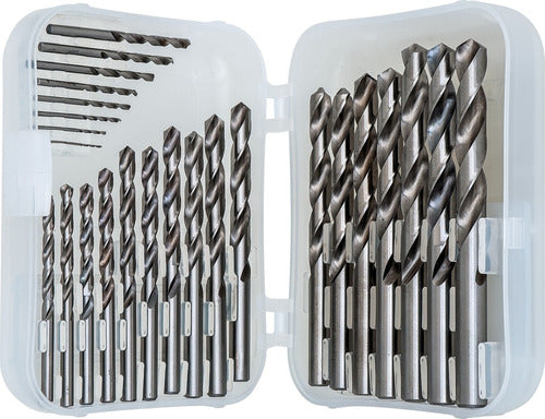 Tramontina Quick Steel Drill Bit Set 25 Pieces 1 to 13mm Case 0