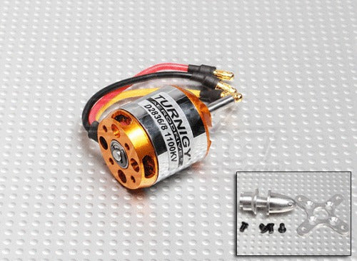 Turnigy 1100KV D2836/8 RC Brushless Outrunner Motor 2