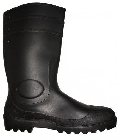 High-Top Rubber Rain Boots Size 43 0