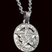 MYE Tetragrammaton Witch's Knot Silver 2.5 cm 9g Art 1343 2