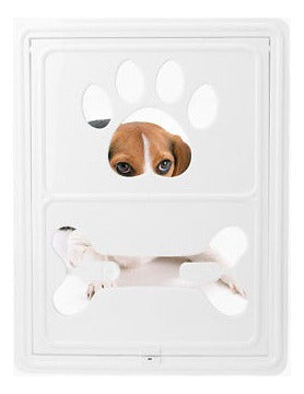 Pantalla Para Mascotas Puerta Cerradura Automática Perro Pue 5