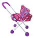 Folding Doll Stroller with Canopy 4962b 0