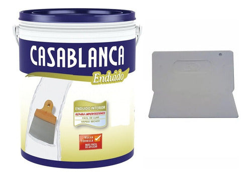 Casablanca Plastic Spatula + Interior Putty 10lts 0