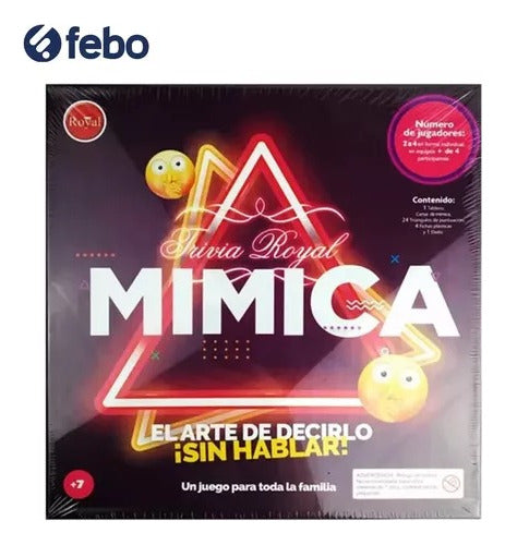 Juego De Mesa Mimica Trivia Royal 2