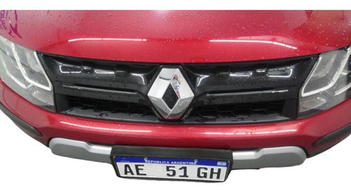 Renault Oroch Powerfront License Plate Protector MercoSur 38mm 1
