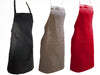 Linco Super Pack of 4 Gabardine Kitchen Aprons 8oz with Pocket Offer 3