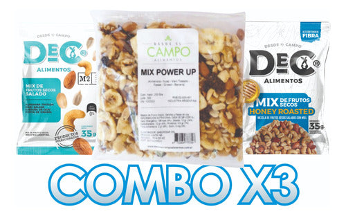 Healthy Mixed Nuts Combo x3 Units 0