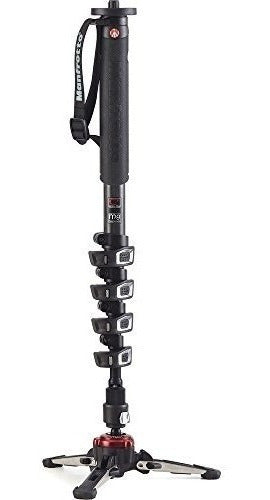 Manfrotto Xpro 5 Section Carbon Fiber Video Monopod 0