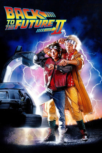 Movie Posters Back to the Future Canvas Films 120x80 cm 11