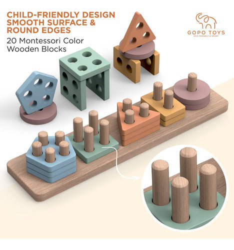 Gopo Toys Montessori Juguete - 7350718:ml A $126990 1