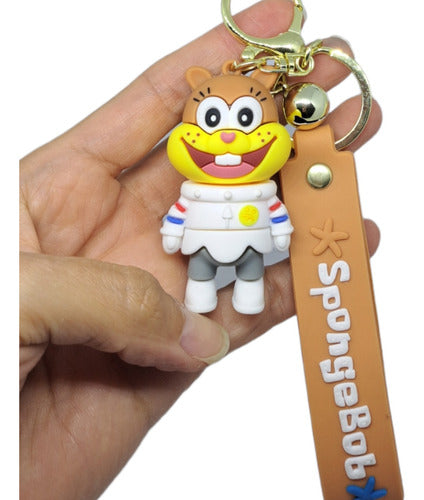 SpongeBob SquarePants - Sandy Cheeks Rubber Keychain 0
