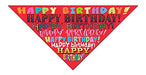 Stonehouse Collection Happy Birthday Dog Bandana 0