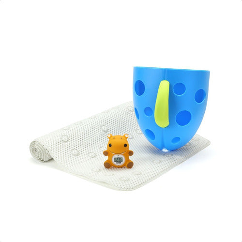 Baby Innovation Combo Bath Set in Blue for Babies 0