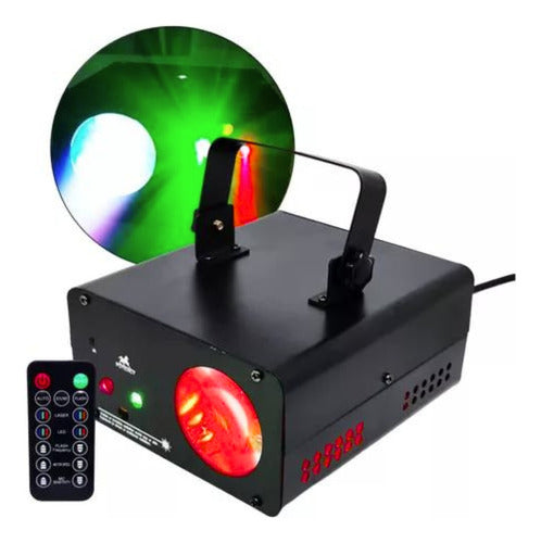 Canhão Holográfico Globo Bola Mágica Luz Led  Rgbw Tb1318 0