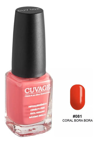 Cuvage Nail Polish Traditional No TACC Pro Keratine C Color #083 Madagascar Pink 11