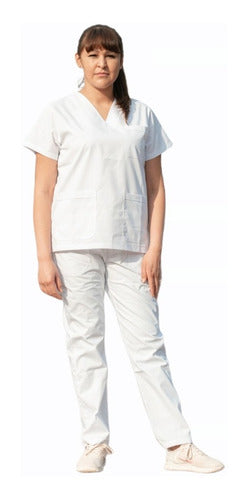 HL AMBOS Classic Unisex Outfit/White Hl Ambos-Arciel/T36-48 0