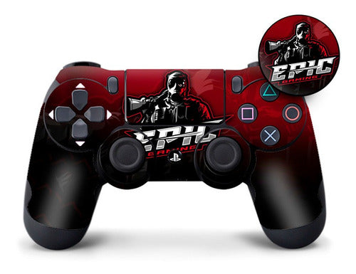 Customized 3M Adhesive Skins for PS4 Joysticks with Photo Personalization 0