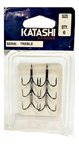 Katashi Treble Hook N 4 - 6 Units 2