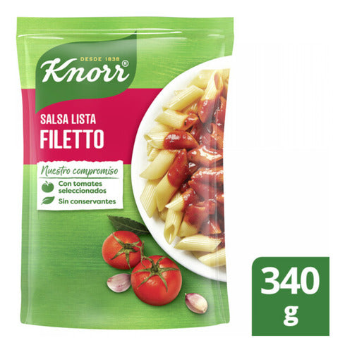 Knorr Pack X 6 Unid. Salsa Fileto QP 340 Gr 0