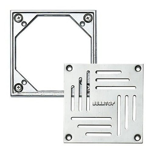 DURATOP DEMA Stainless Steel 8x8 Frame with Grate 0