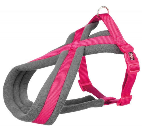 Trixie Premium Padded Harness, XS-S: 30-40 Cm, 15 Mm, Fuchsia 0