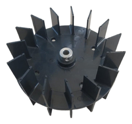 Nacional Turbina Purificador 160 Mm Doble Buje De 9,5 Mm Alto 8 Cm 0