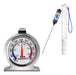 Generic Combo Digital Food Thermometer + Universal Oven Thermometer 0