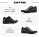 Daz Zapatos Cuero Hombre Goma De Vestir Cordon Envio Gratis 7