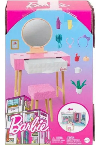 Barbie Dollhouse Furniture Set with Accessories 0