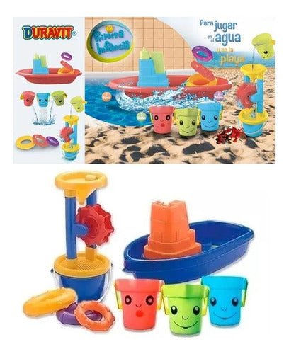 Duravit Barco Molino Baldecitos Para Agua Y Playa Juego 1