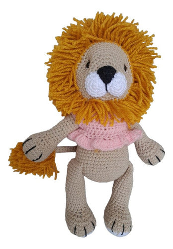 Montessori Amigurumi Crochet Lion Dolls 4