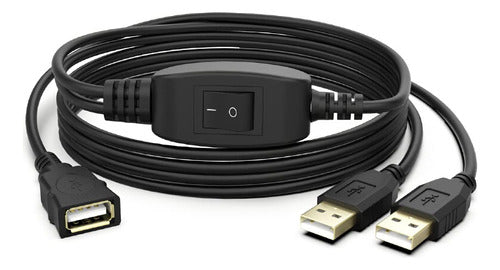 Vrllinking Cable Divisor Usb, Cable De Interruptor Compartid 0