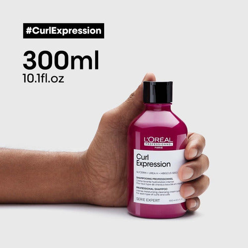 L'Oréal Professionnel Curl Expression Shampoo 300ml + Curl Expression Leave-In Cream 200ml 1