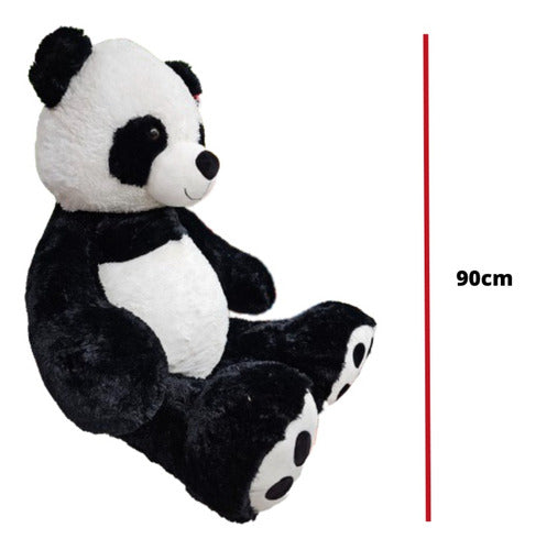 Giant Stuffed Panda Bear 90cm Plush Toy 27052 L 1