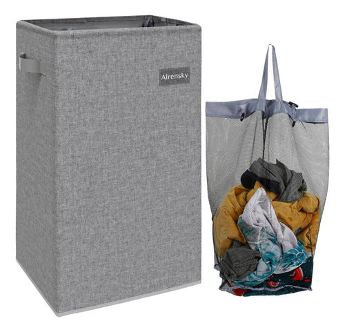 Airensky Laundry Basket Cesta De Lavanderia 0